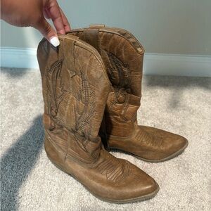 Brown Western Cowboy Boots